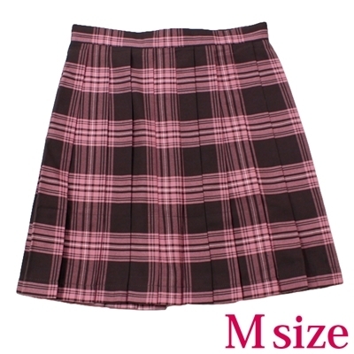 �|�P�b�g�t���̃`�F�b�N���v���[�c�X�J�[�g�P�i�@�s���N�~�u���E���@�l�T�C�Y�i�R�X�`���[���j